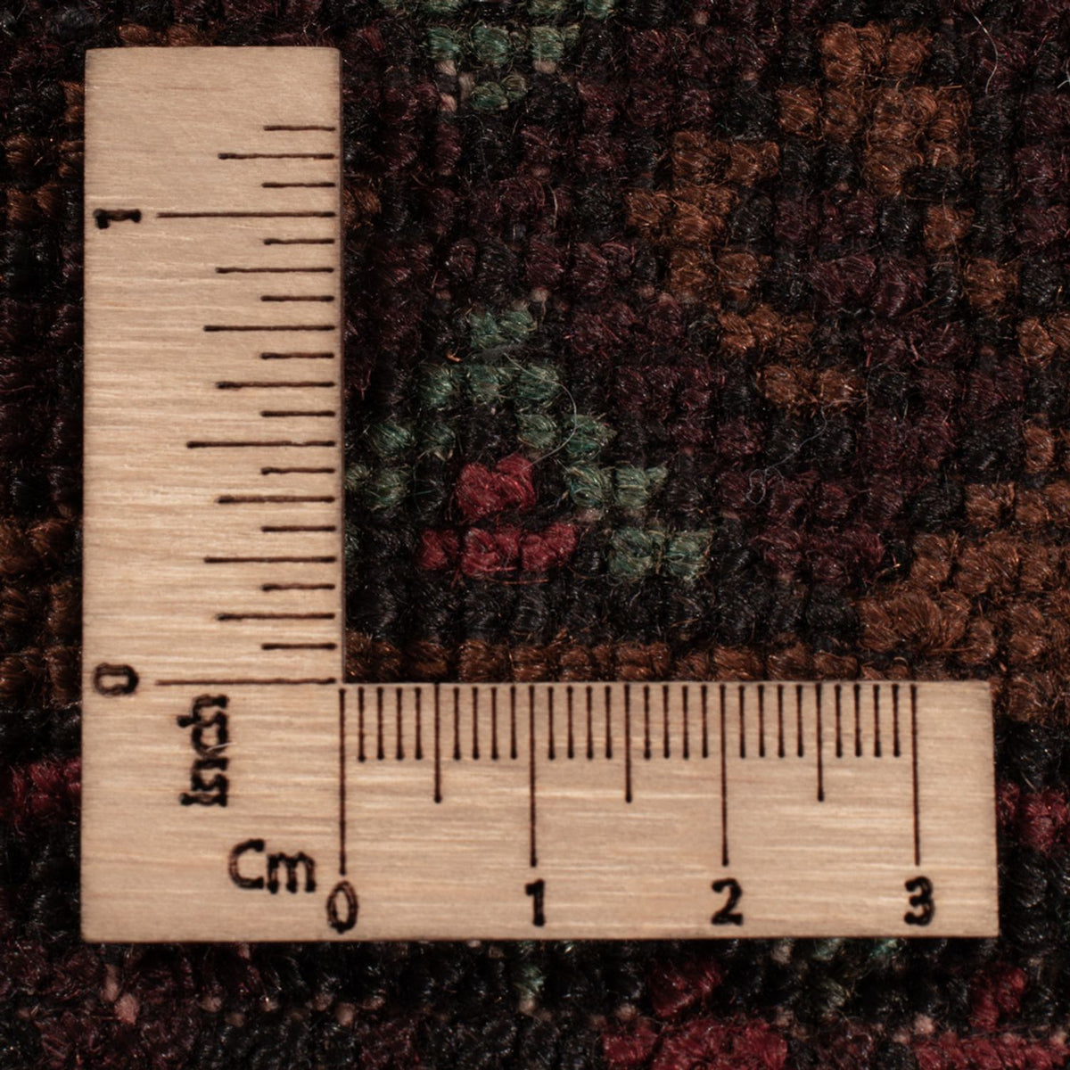 Tappeto Belutsch - 181 x 126 cm - rosso scuro