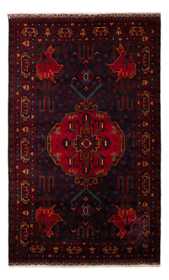 Tappeto Belutsch - 207 x 127 cm - rosso scuro