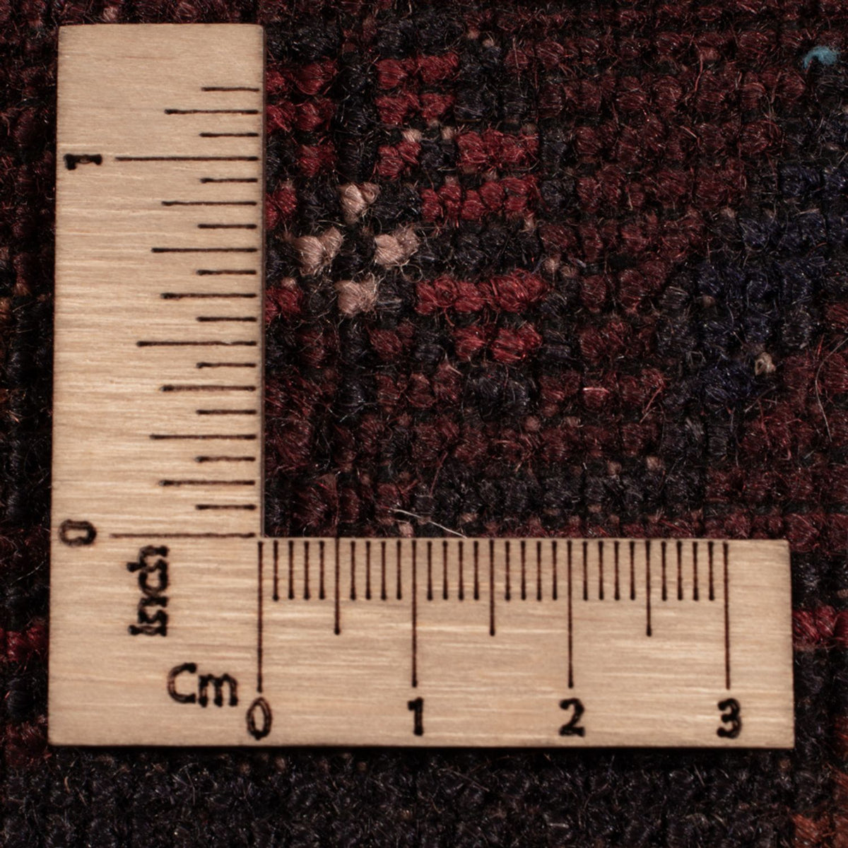 Tappeto Belutsch - 207 x 127 cm - rosso scuro