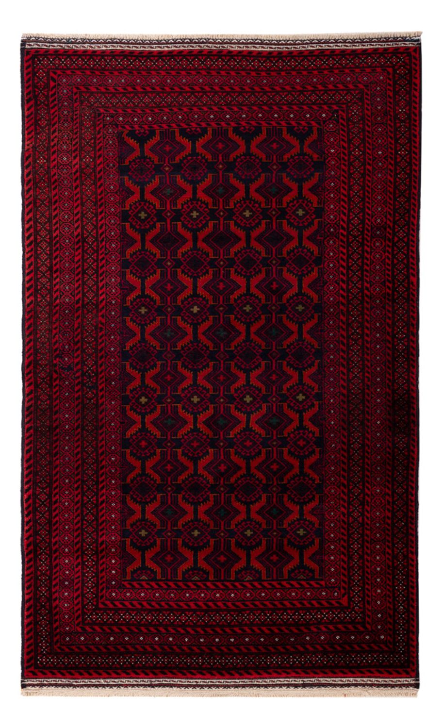 Tappeto Belutsch - 180 x 107 cm - rosso scuro