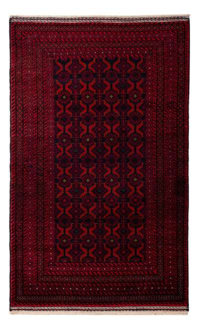 Tappeto Belutsch 107x180cm - Tappeto orientale - rosso scuro