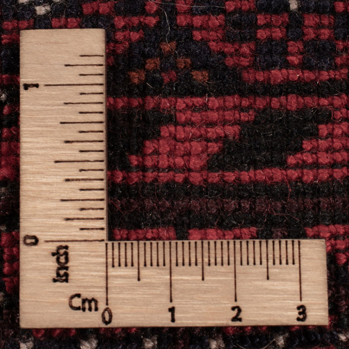 Tappeto Belutsch - 180 x 107 cm - rosso scuro