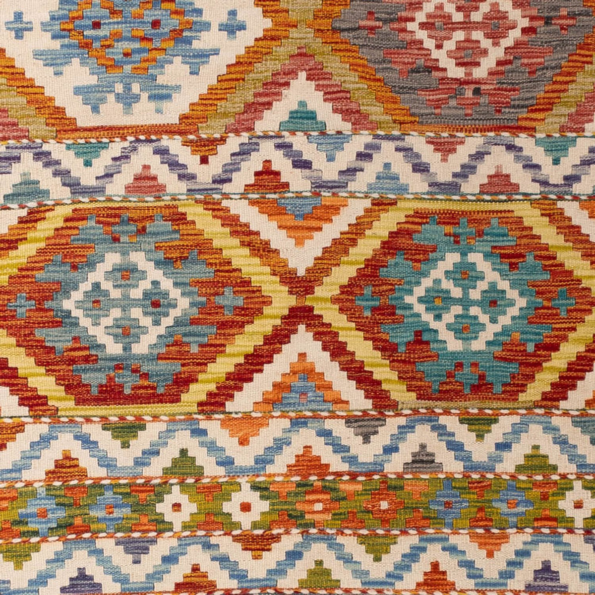 Tappeto Kelim - Splash - 304 x 209 cm - multicolore