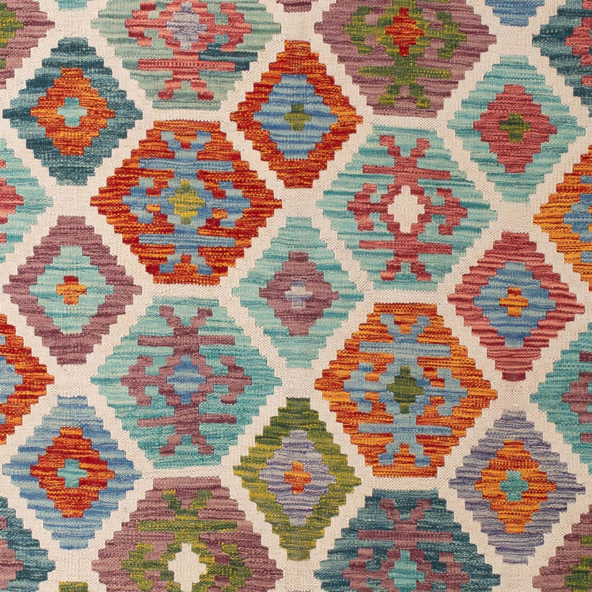 Tappeto Kelim - Splash - 296 x 204 cm - multicolore