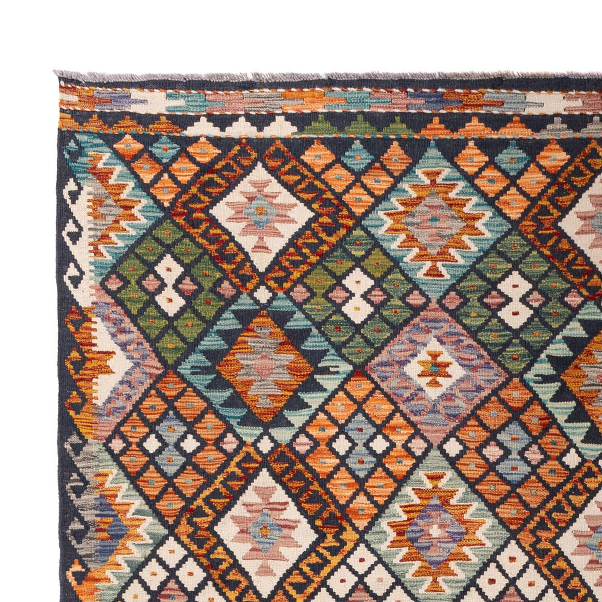 Tappeto Kelim - Splash - 290 x 206 cm - multicolore