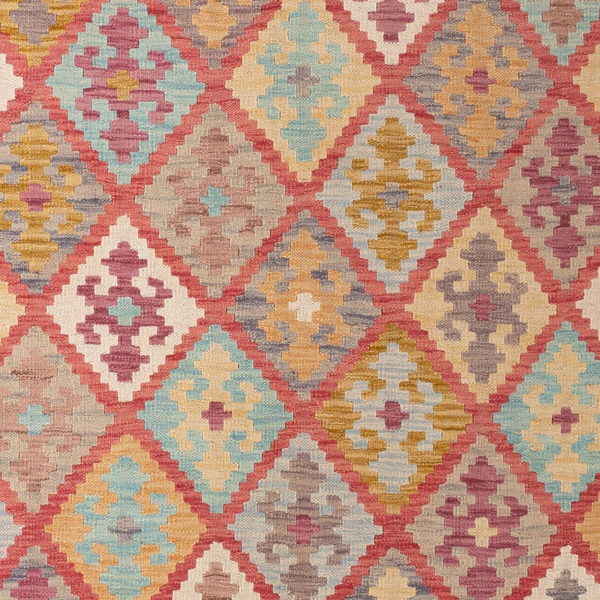 Tappeto Kelim - Splash - 299 x 206 cm - multicolore