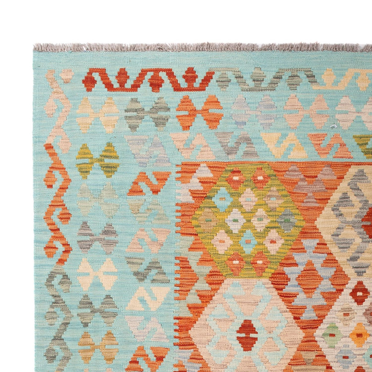 Tappeto Kelim - Splash - 305 x 195 cm - multicolore