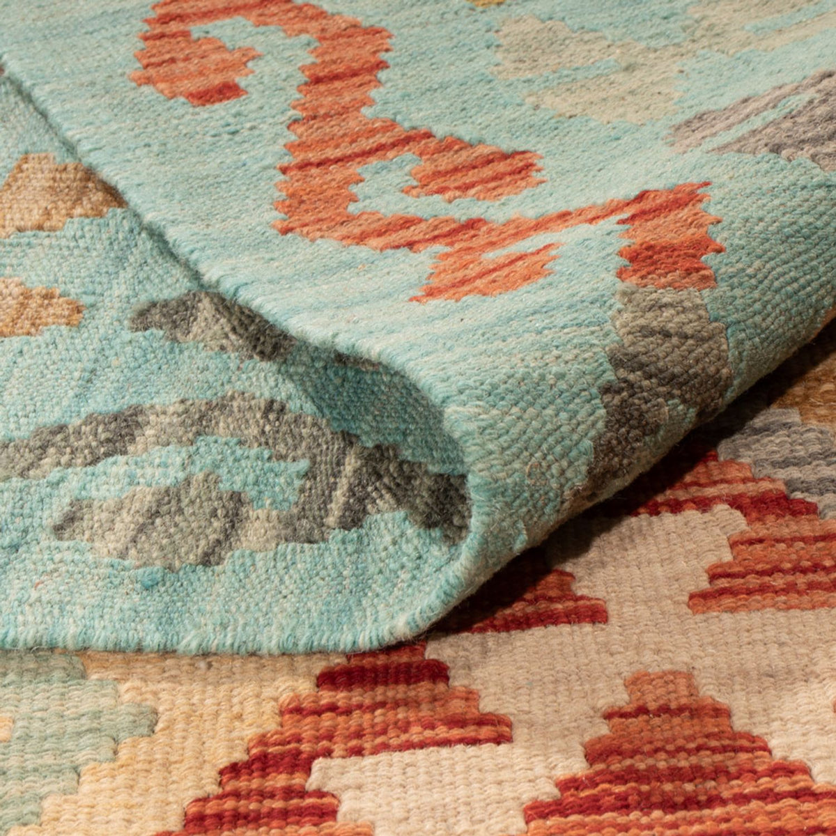 Tappeto Kelim - Splash - 305 x 195 cm - multicolore