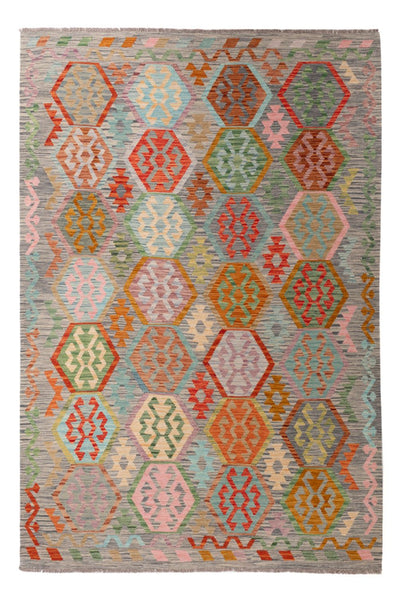 Kilim Maimana Tappeto 202x294cm - Tappeto di lana