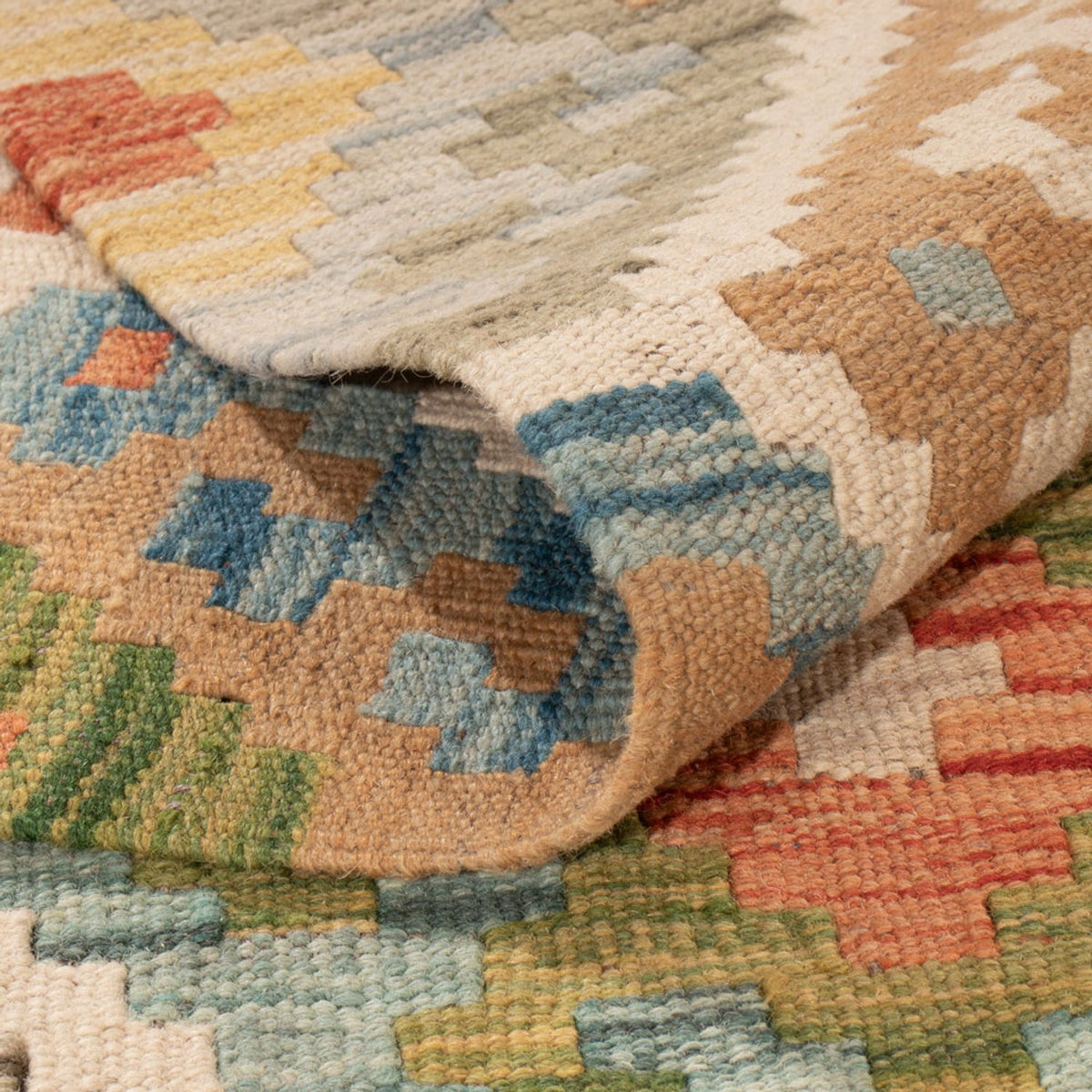 Tappeto Kelim - Splash - 299 x 206 cm - multicolore