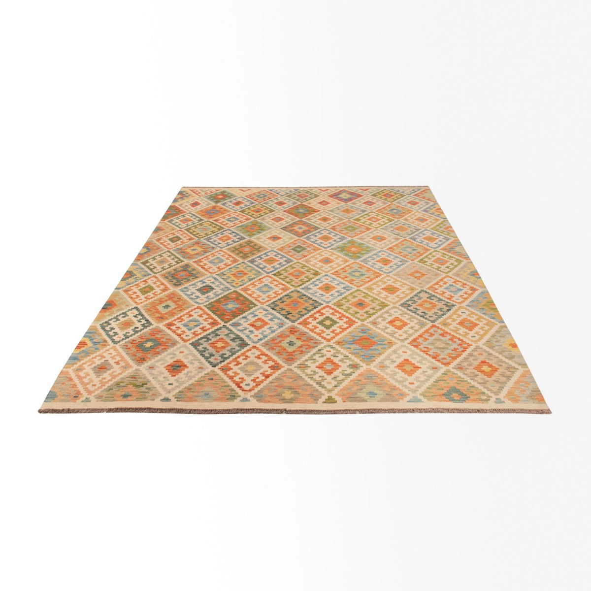 Tappeto Kelim - Splash - 299 x 206 cm - multicolore