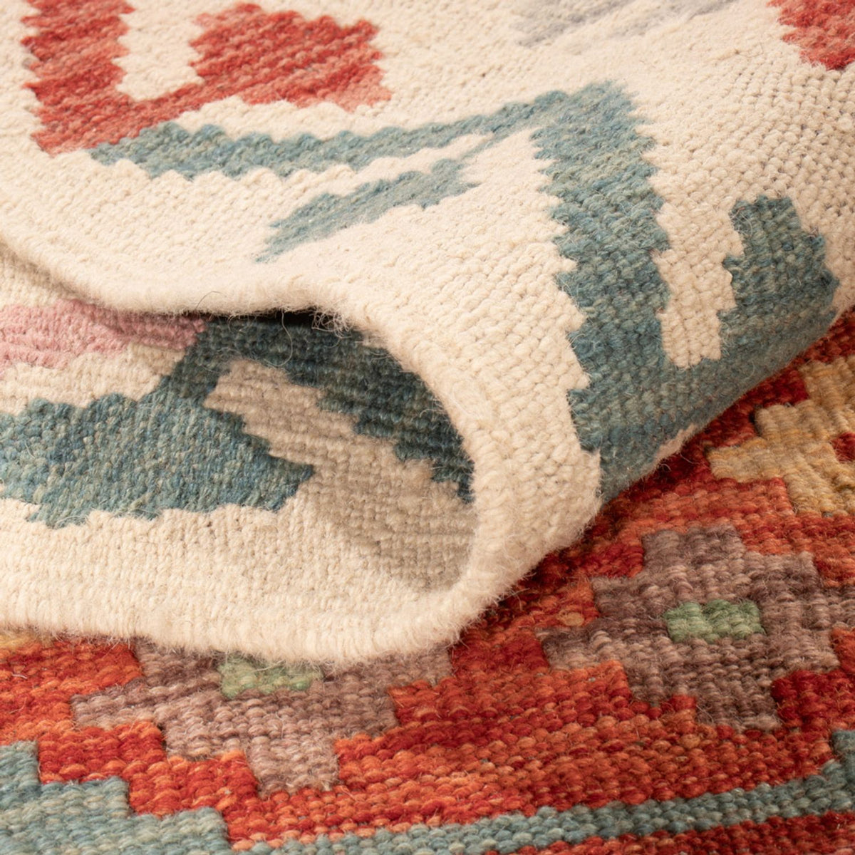 Tappeto Kelim - Splash - 294 x 206 cm - multicolore