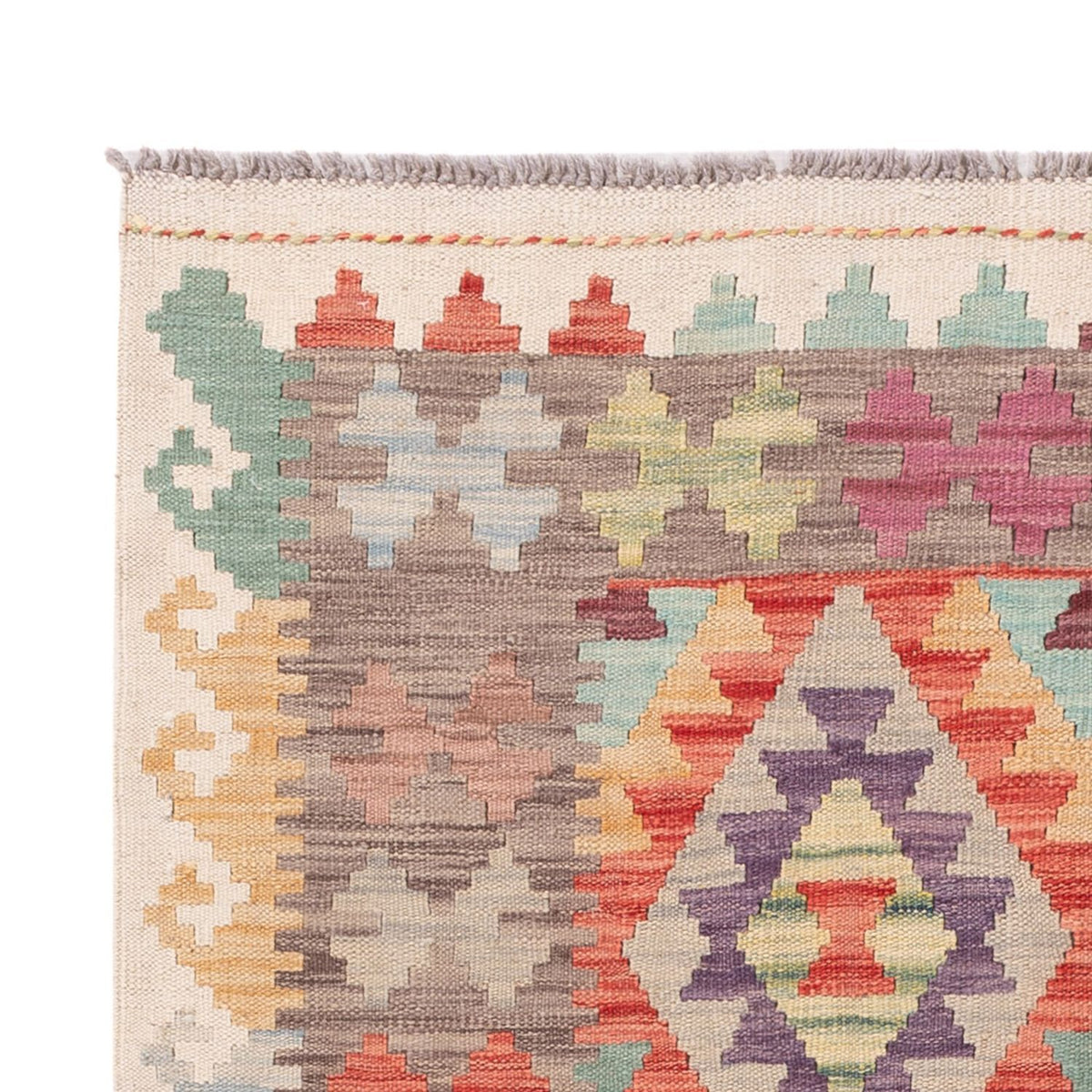 Tappeto Kelim - Splash - 173 x 119 cm - multicolore