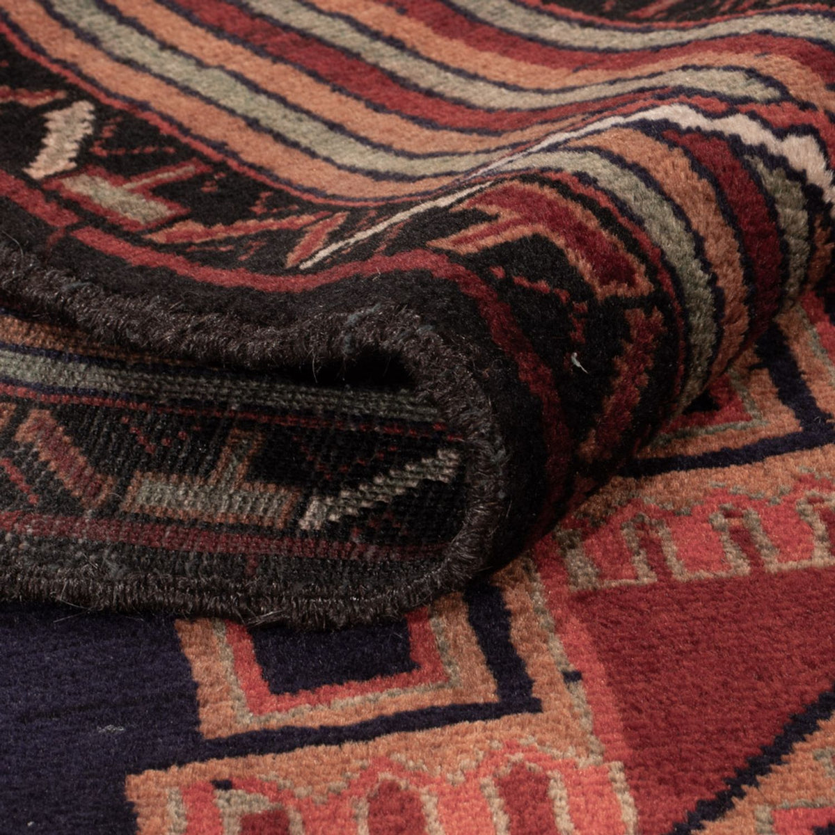 Tappeto Belutsch - 200 x 122 cm - rosso scuro