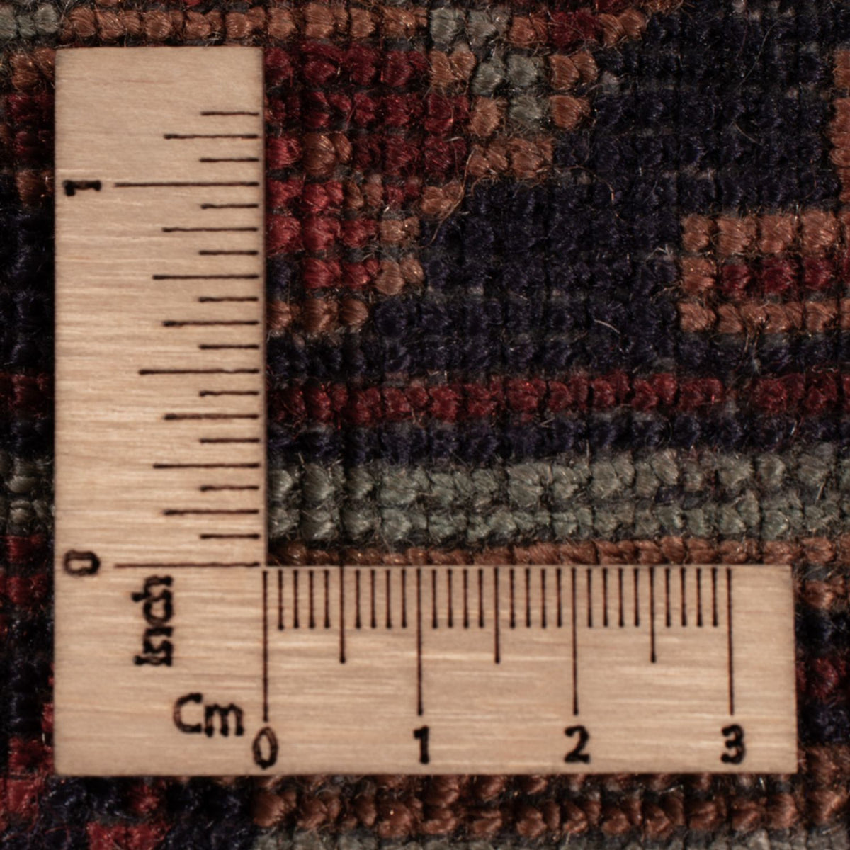 Tappeto Belutsch - 200 x 122 cm - rosso scuro