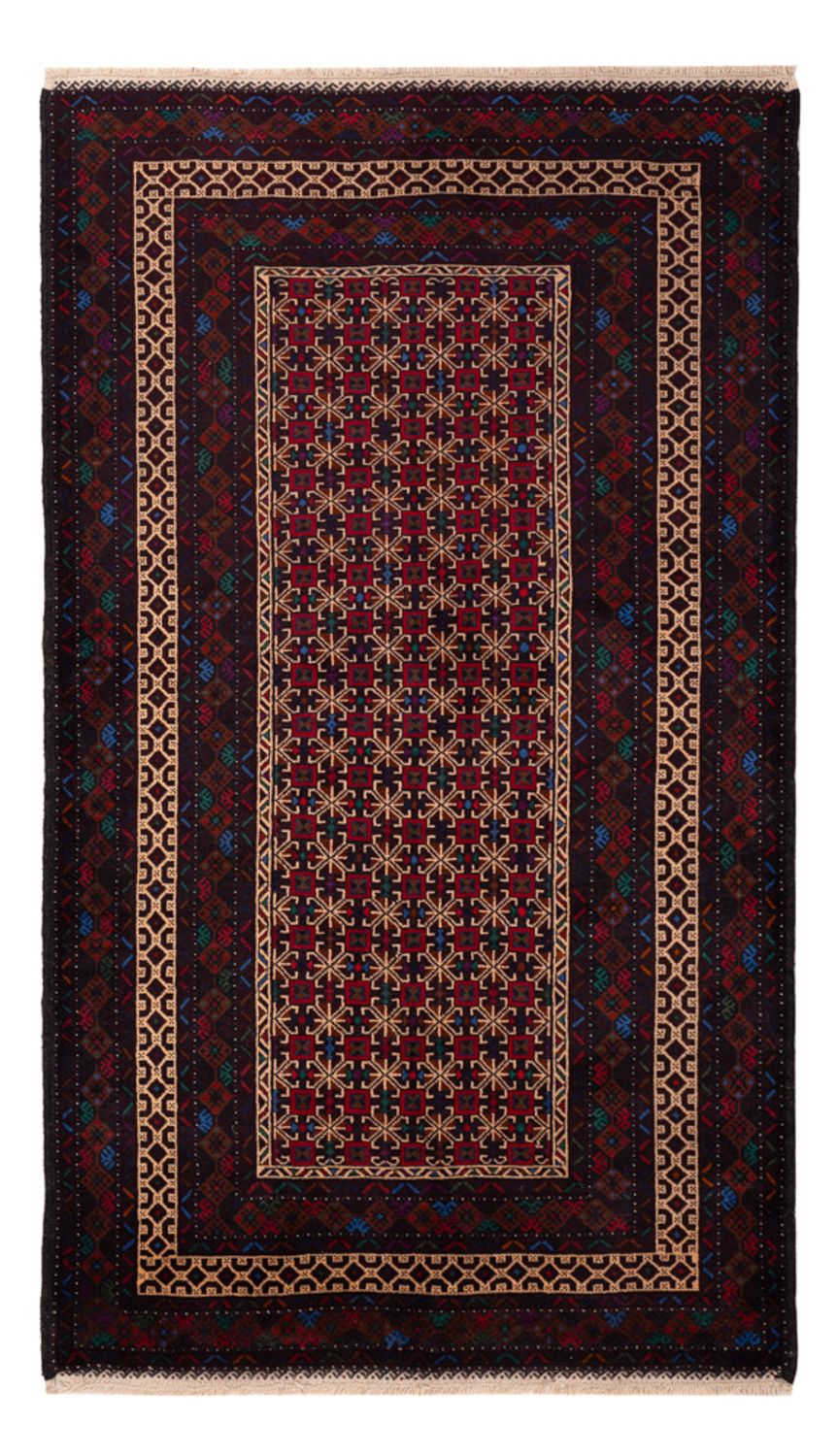 Tappeto corsia Tappeto Belutsch - 200 x 114 cm - rosso scuro