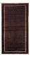 Tappeto corsia Tappeto Belutsch - 236 x 122 cm - marrone scuro