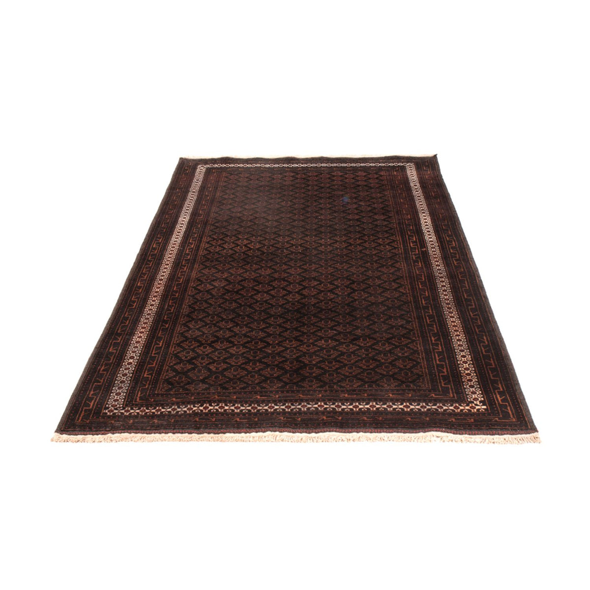 Tappeto corsia Tappeto Belutsch - 236 x 122 cm - marrone scuro
