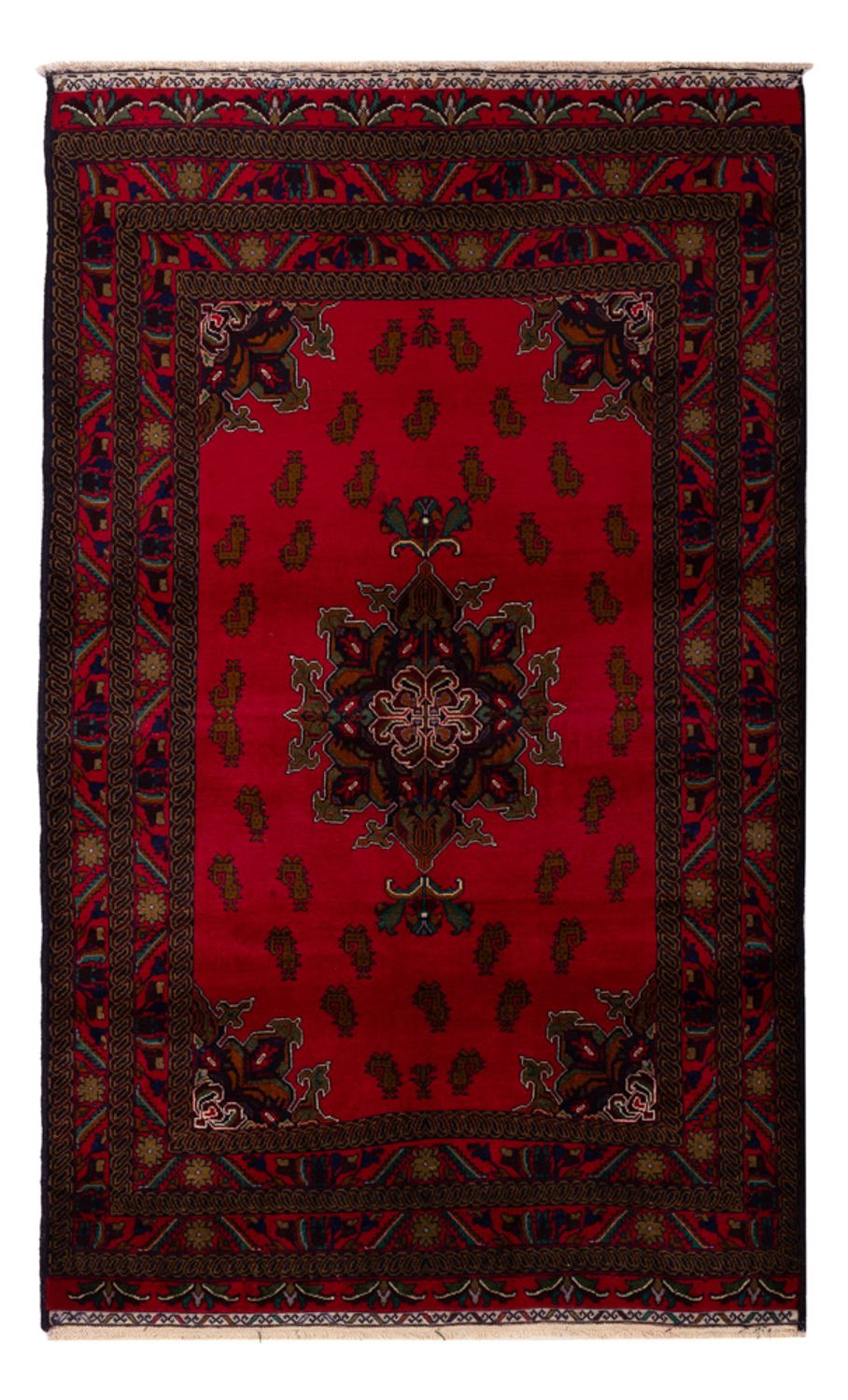 Tappeto Belutsch - 201 x 123 cm - rosso