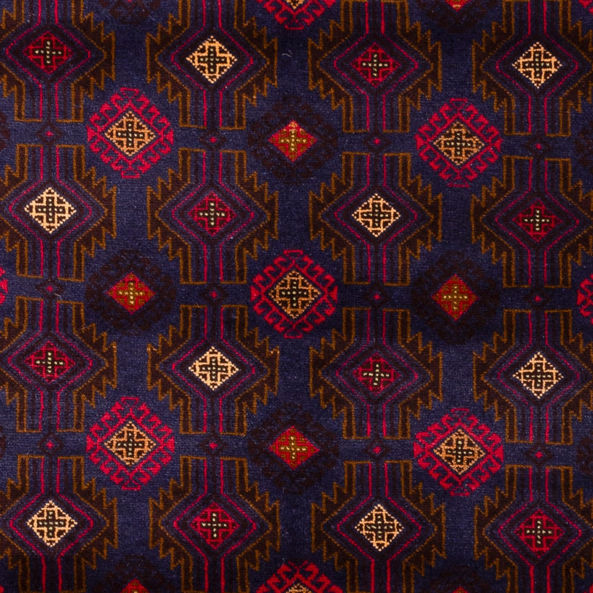 Tappeto Belutsch - 194 x 122 cm - rosso scuro