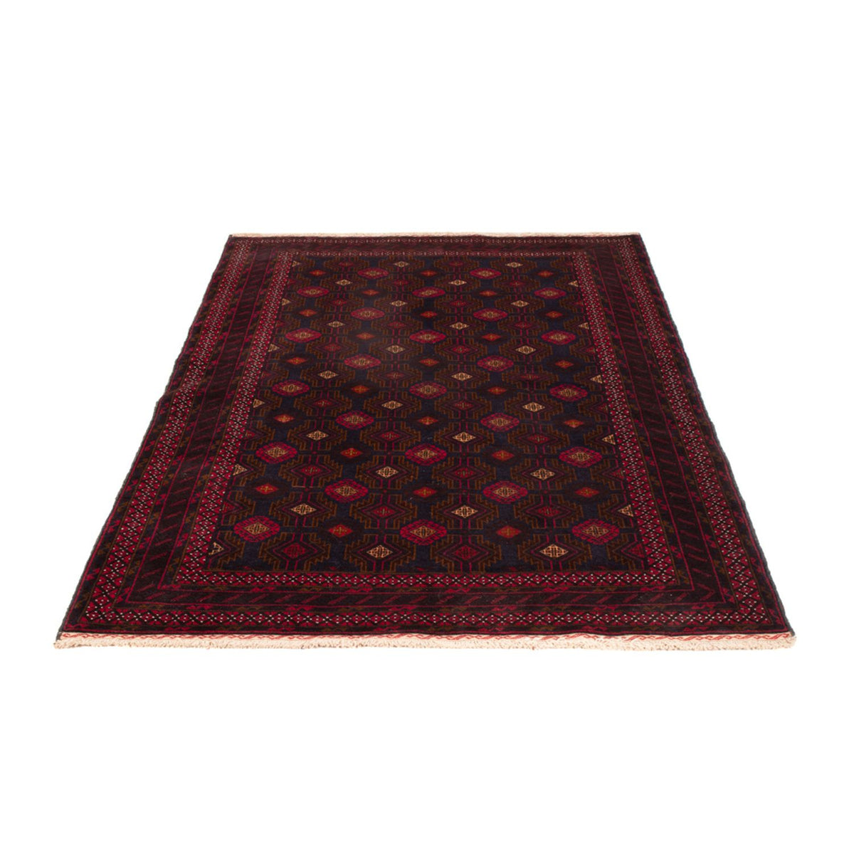 Tappeto Belutsch - 194 x 122 cm - rosso scuro