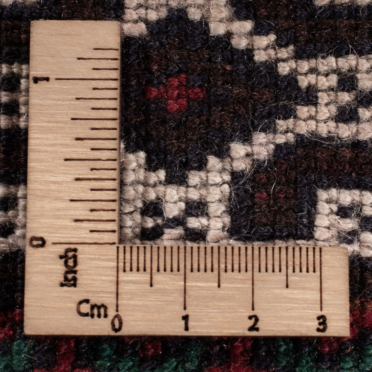 Tappeto Belutsch - 185 x 119 cm - rosso scuro