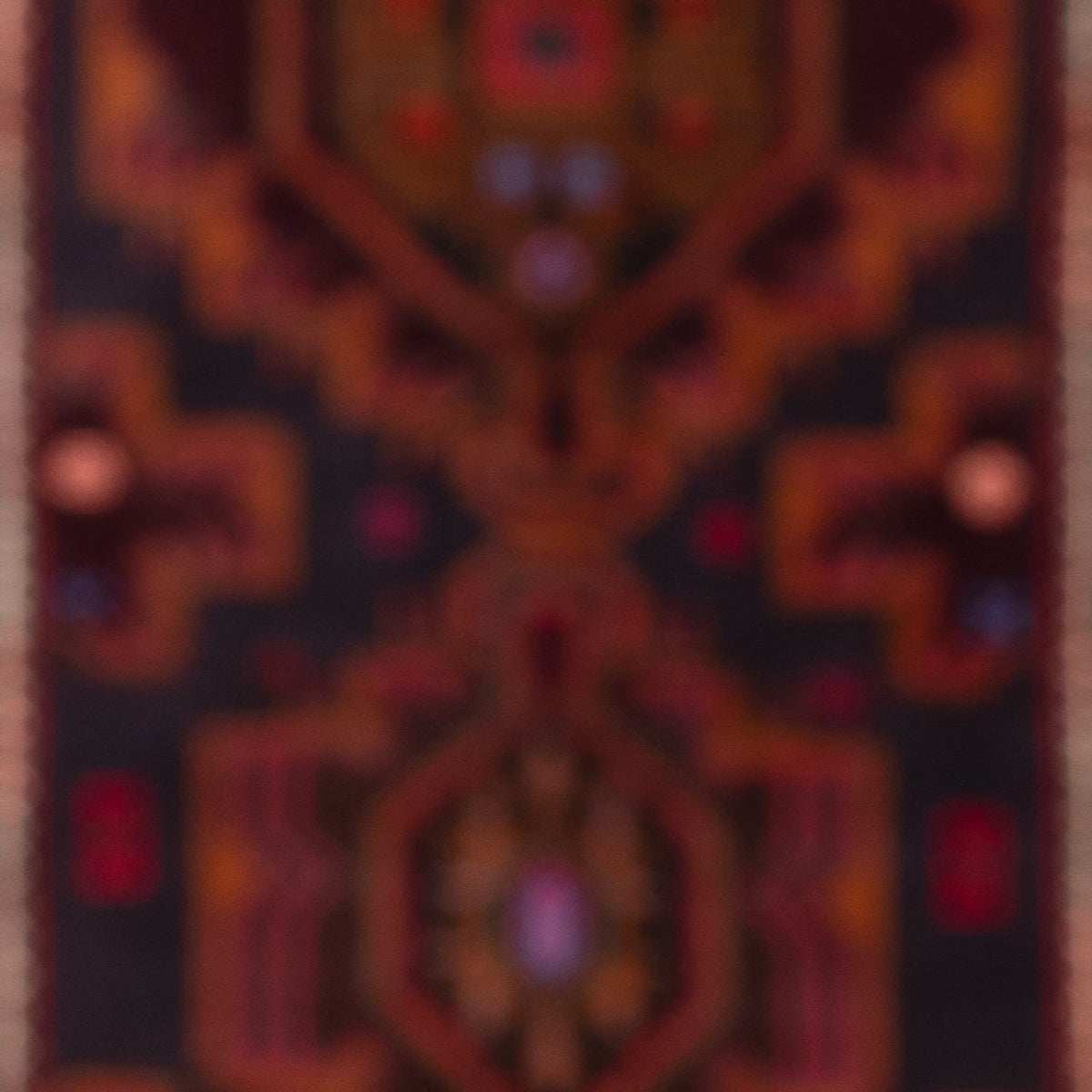 Tappeto corsia Tappeto Belutsch - 227 x 129 cm - rosso scuro