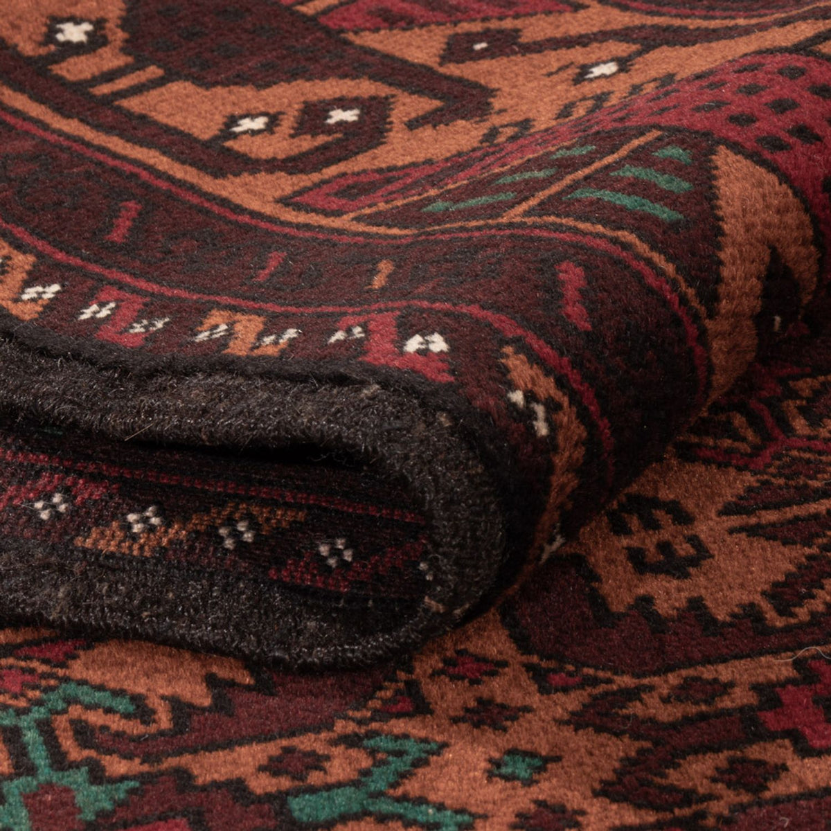 Tappeto Belutsch - 190 x 126 cm - rosso scuro