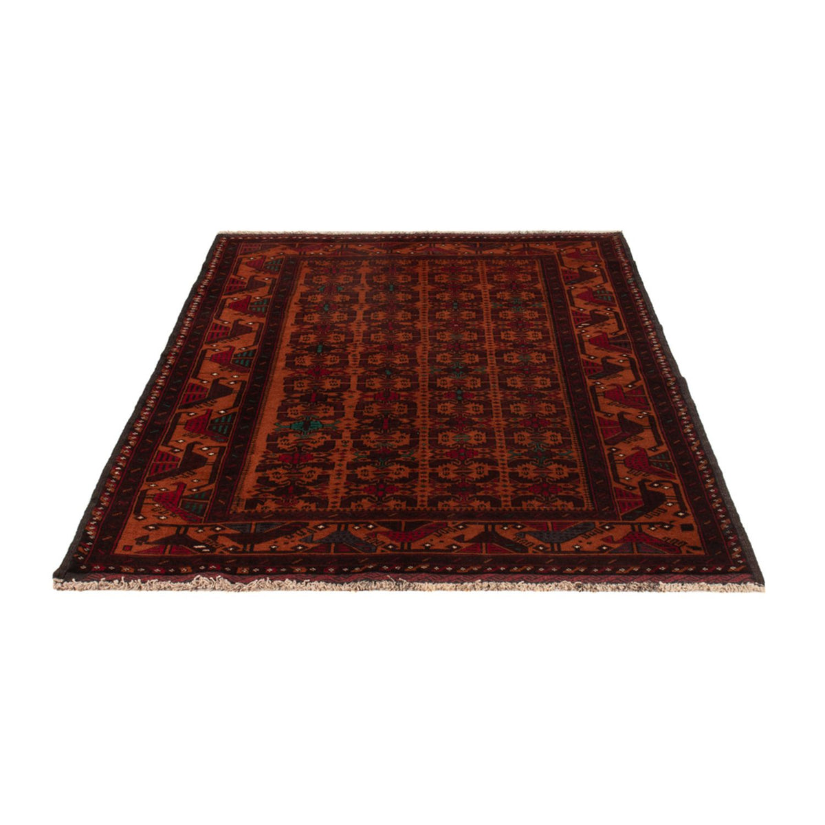 Tappeto Belutsch - 190 x 126 cm - rosso scuro