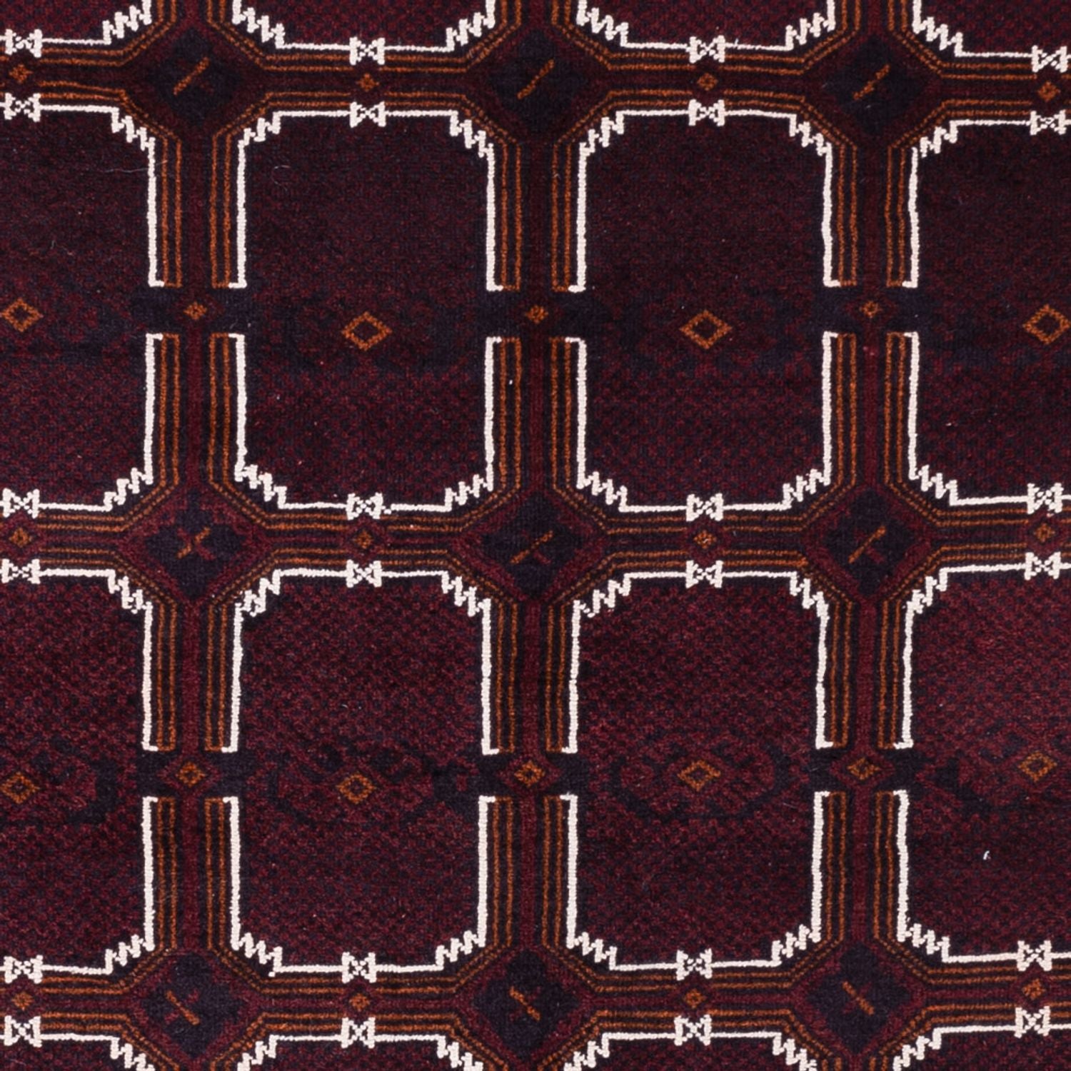 Belutsch Teppich - 207 x 130 cm - dunkelbraun