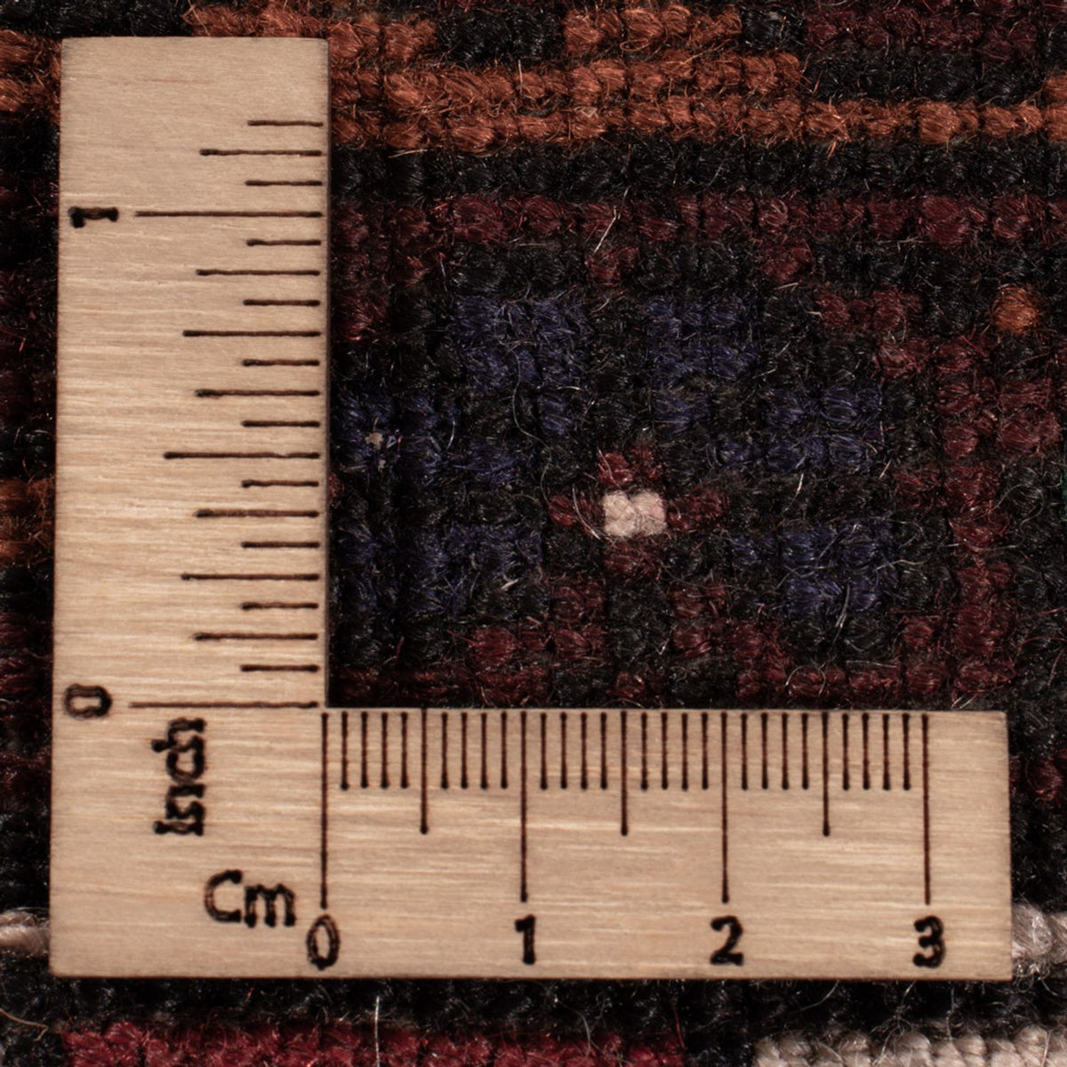 Tappeto Belutsch - 198 x 123 cm - rosso scuro