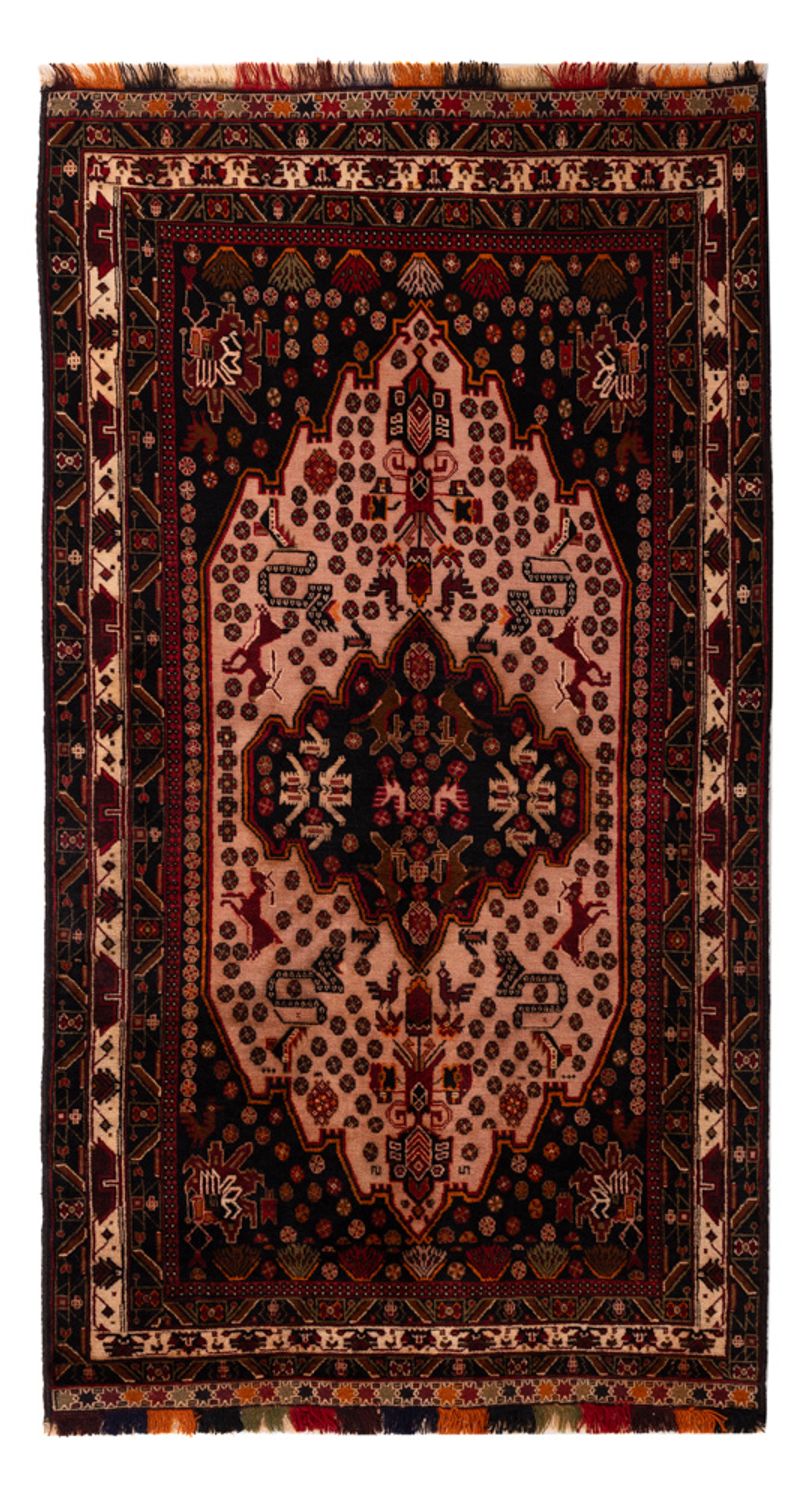 Tappeto corsia Tappeto Belutsch - 193 x 110 cm - rosso chiaro