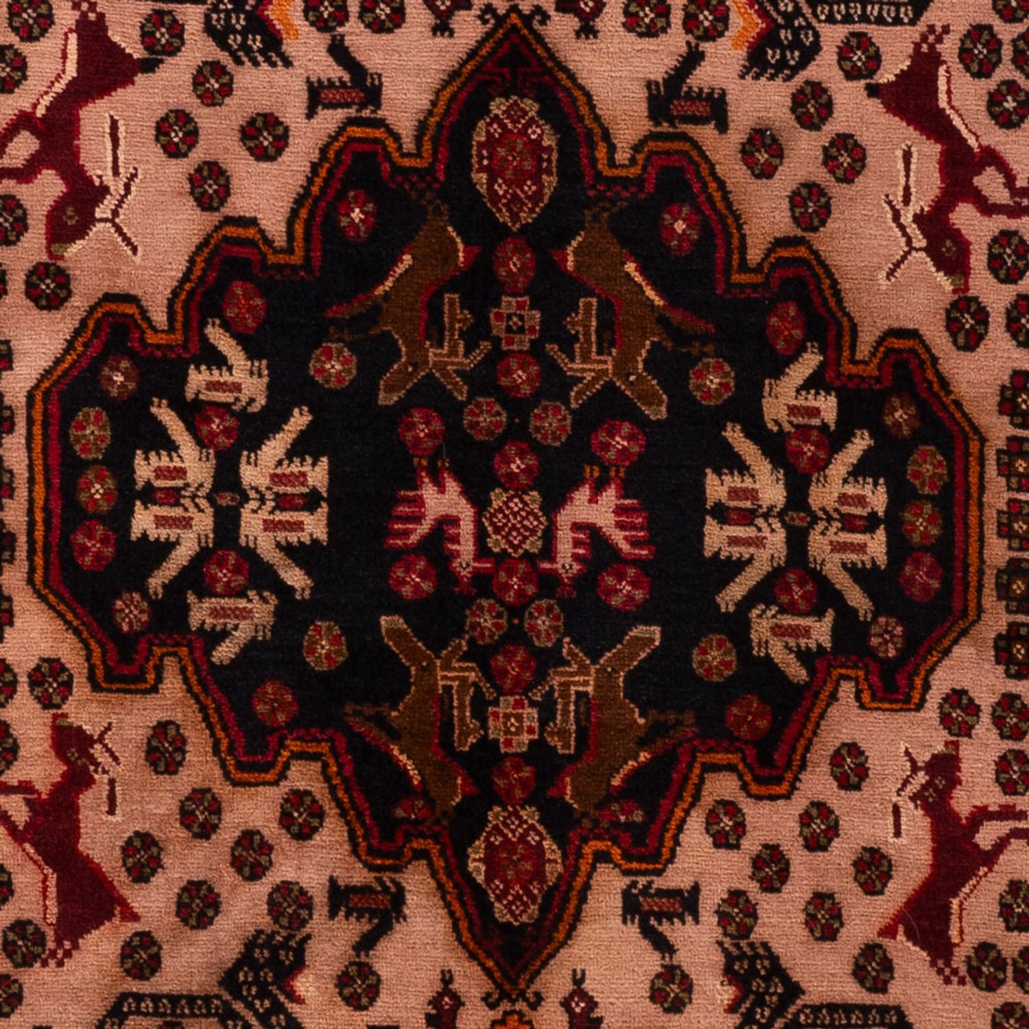 Tappeto corsia Tappeto Belutsch - 193 x 110 cm - rosso chiaro