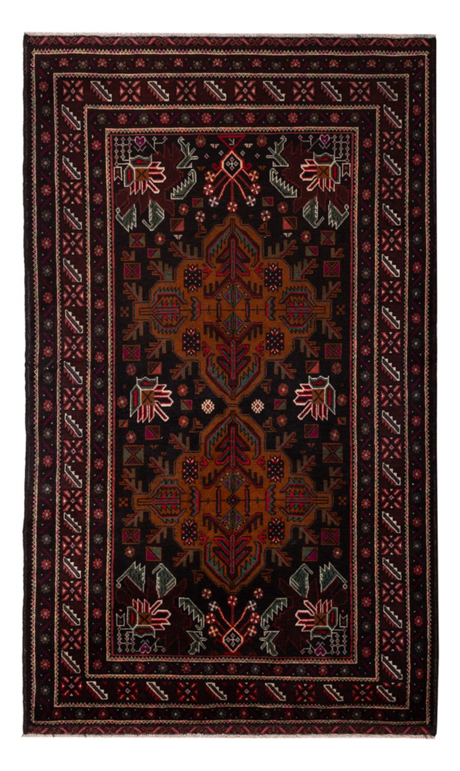 Tappeto corsia Tappeto Belutsch - 201 x 114 cm - rosso scuro