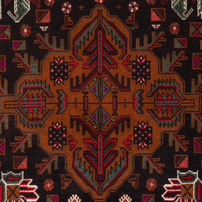 Tappeto corsia Tappeto Belutsch - 201 x 114 cm - rosso scuro