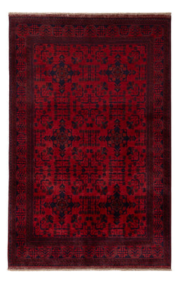 Tappeto afgano - Kunduz - 200 x 125 cm - rosso