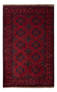 Tappeto afgano - Kunduz - 200 x 122 cm - rosso