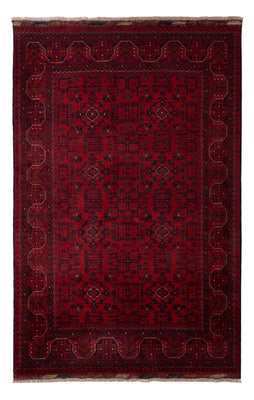 Tappeto afgano - Kunduz - 198 x 123 cm - rosso