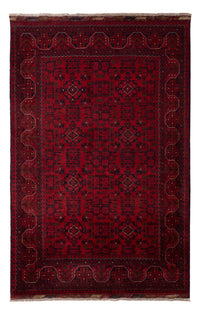 Tappeto afgano - Kunduz - 198 x 123 cm - rosso