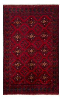 Tappeto afgano - Kunduz - 207 x 125 cm - rosso