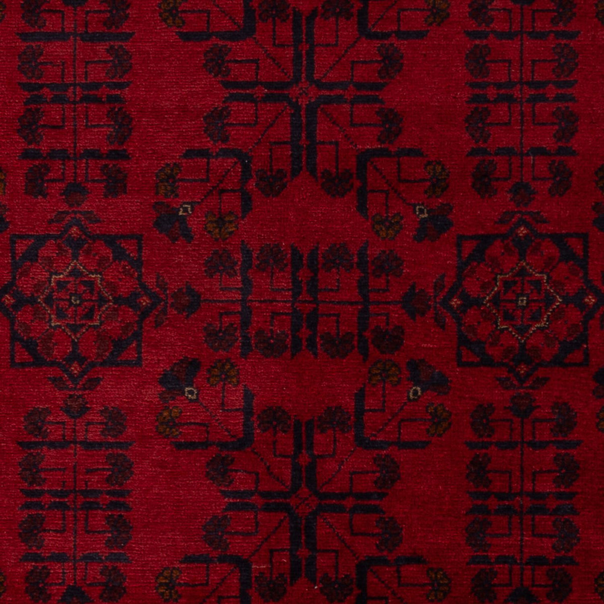 Tappeto afgano - Kunduz - 195 x 125 cm - rosso