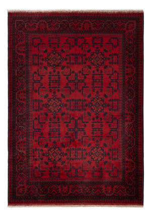 Afghan Teppich - Kunduz - 196 x 130 cm - rot