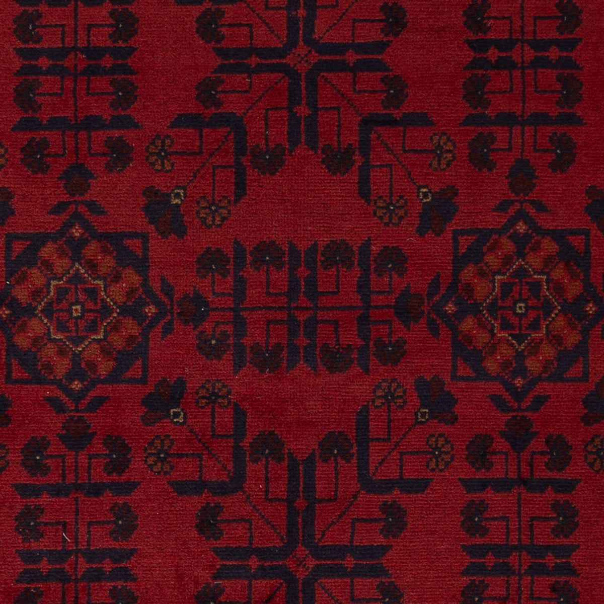 Tappeto afgano - Kunduz - 196 x 130 cm - rosso
