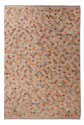 Tappeto Kelim - Splash - 307 x 208 cm - multicolore