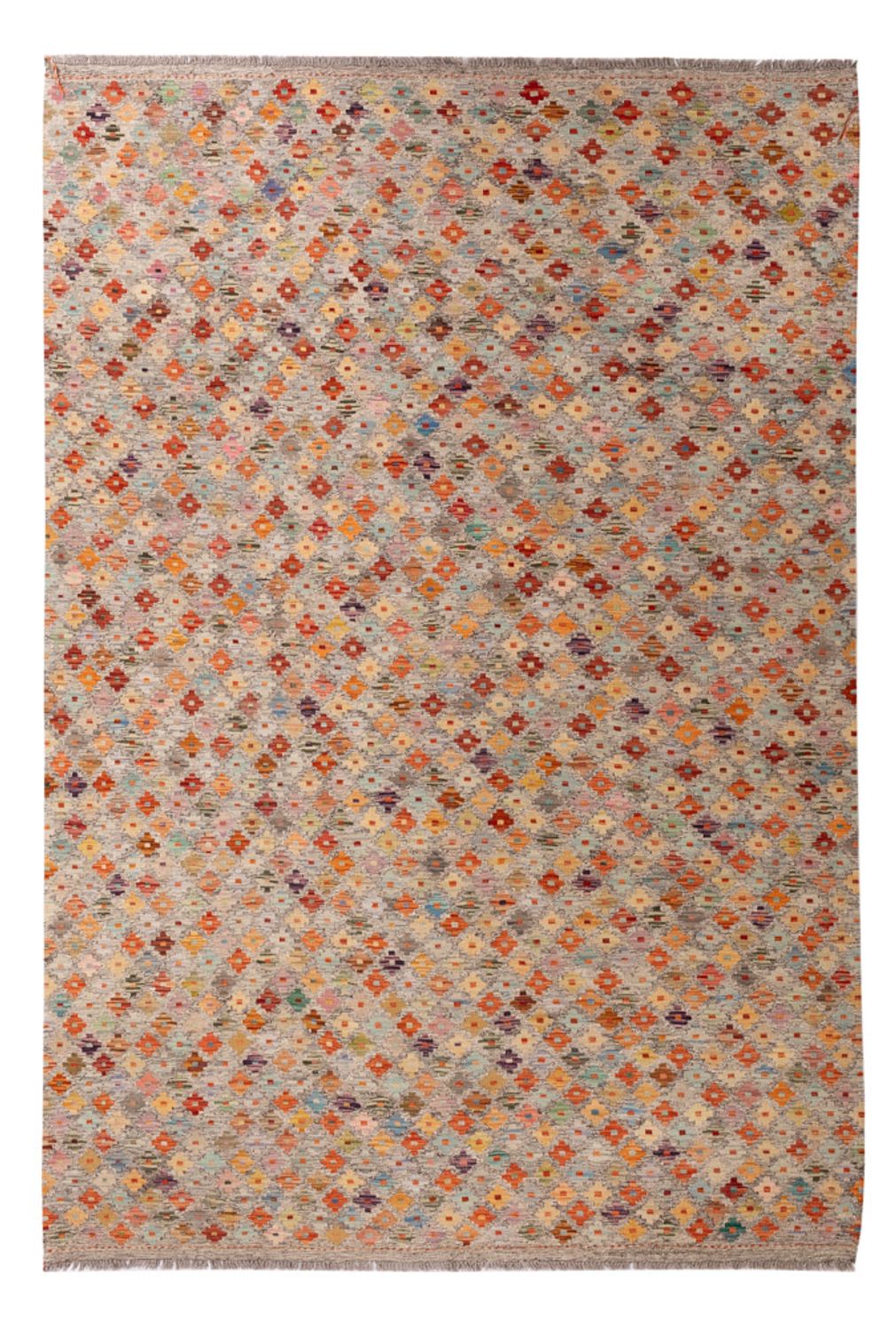 Tappeto Kelim - Splash - 307 x 208 cm - multicolore