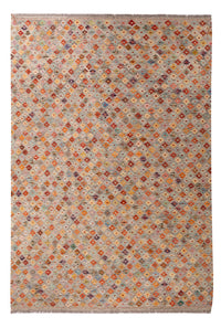 Tappeto Kelim - Splash - 307 x 208 cm - multicolore