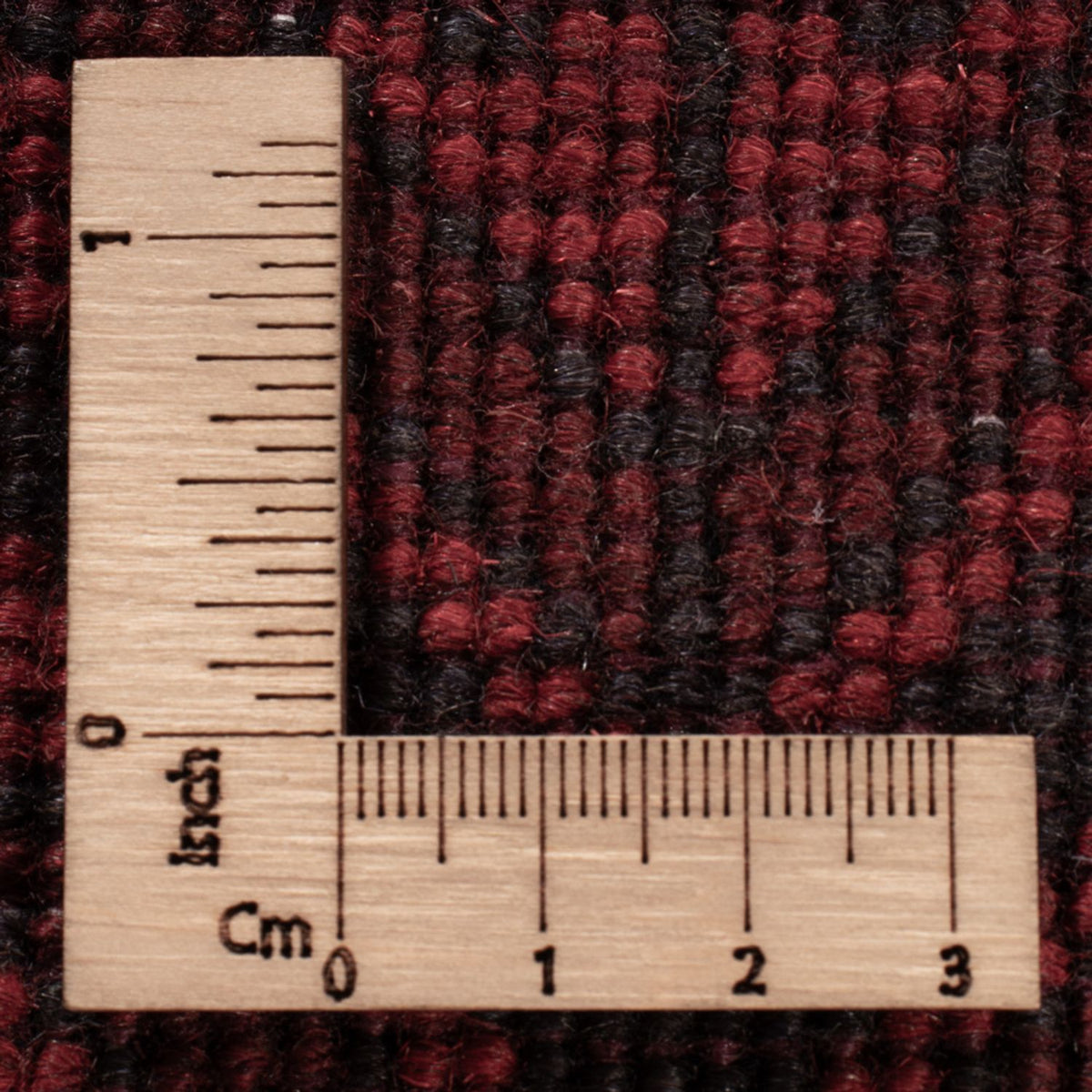 Tappeto afgano - Kunduz - 201 x 126 cm - rosso scuro