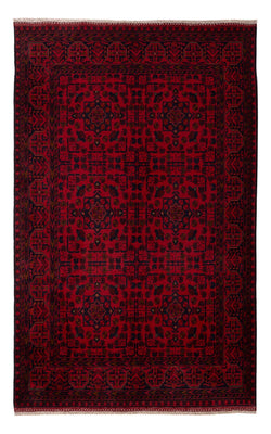 Tappeto afgano - Kunduz - 200 x 127 cm - rosso scuro