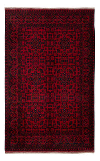 Tappeto afgano - Kunduz - 200 x 127 cm - rosso scuro