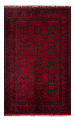 Tappeto afgano - Kunduz - 195 x 123 cm - rosso scuro